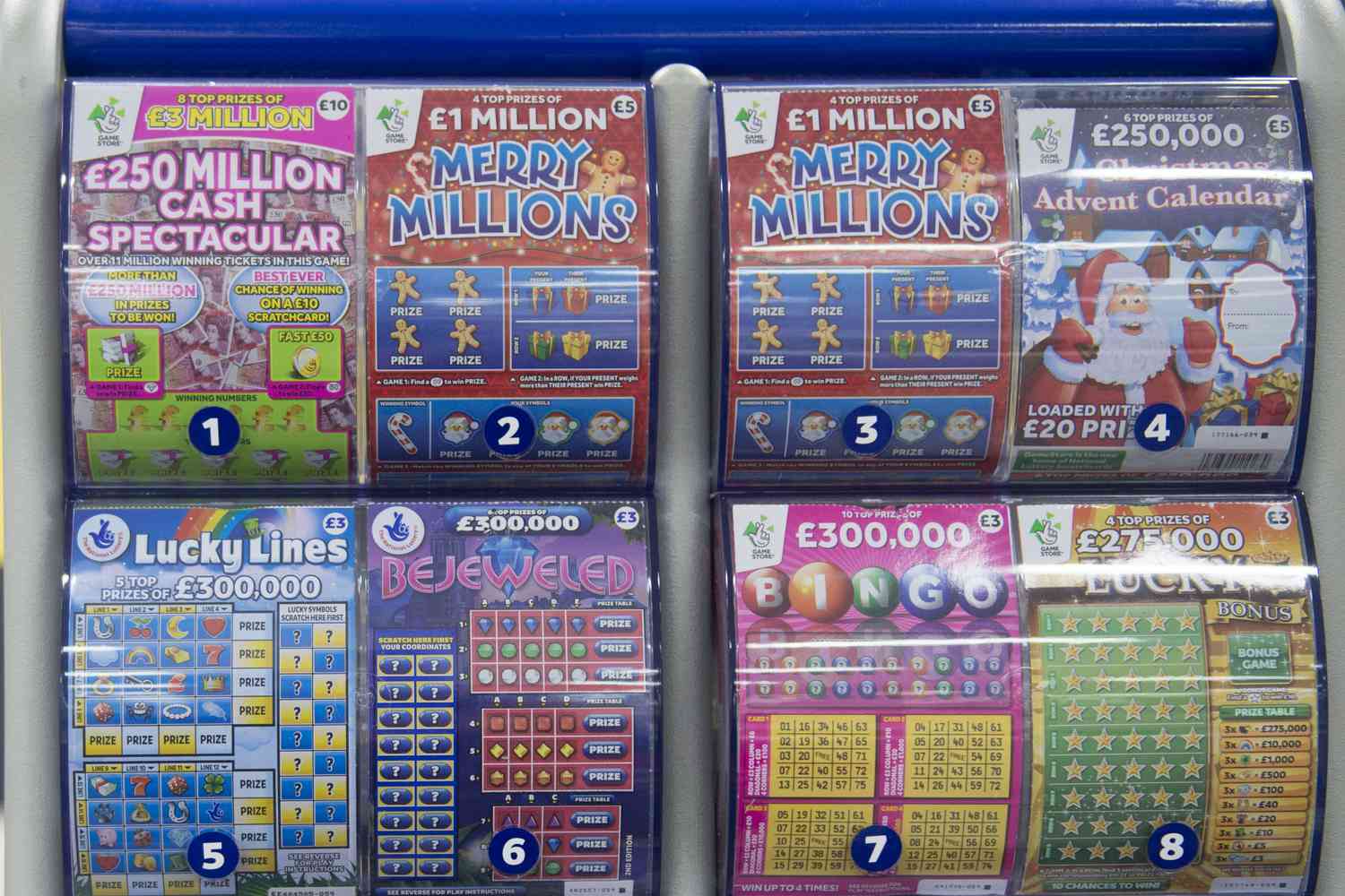 New York Lottery Scratch Off Games