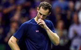 British tennis player Andy Murray gets emotional at his win at the Davis Cup. (Photo: The Telegraph)